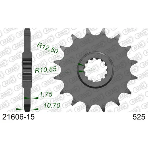 Front Sprocket AFAM 520 - 13t 2150213