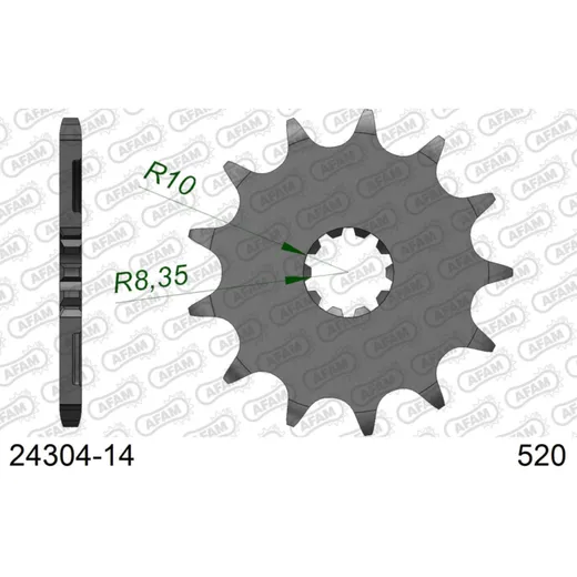 Front Sprocket AFAM 530 - 16t 2290016