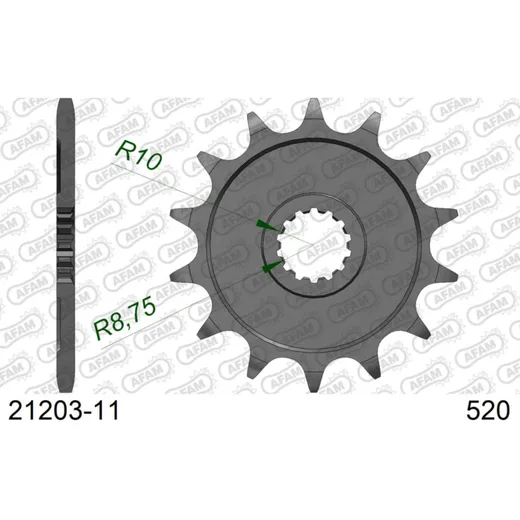 Ritzel AFAM 520 - 15Z 2061315