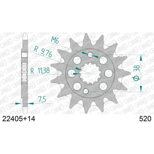 Ritzel AFAM 520 - 12Z 2220312