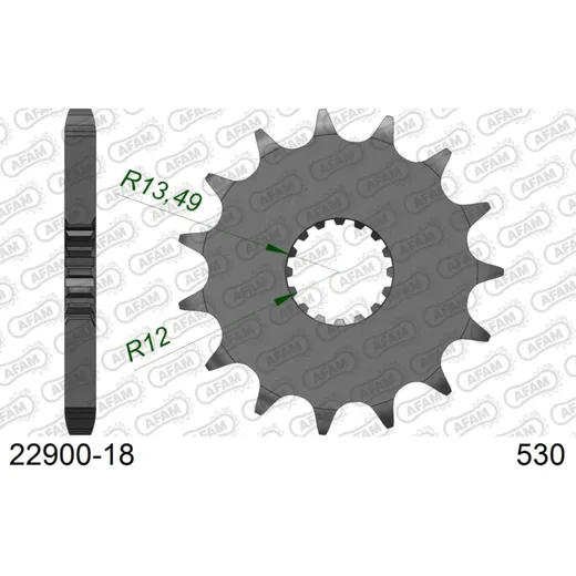 Front Sprocket AFAM 520 - 14t 2240714