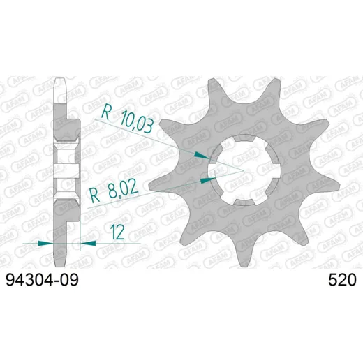 Ritzel AFAM 520 - 09Z 9430409