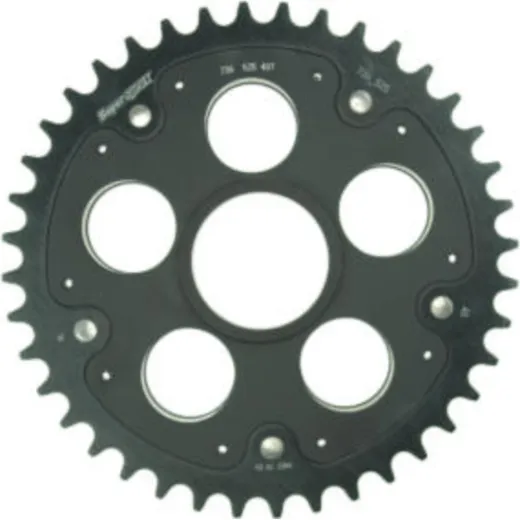 Edge-Rear Sprocket / Chain Wheel Supersprox 525/40t black RSA736 52540BLK