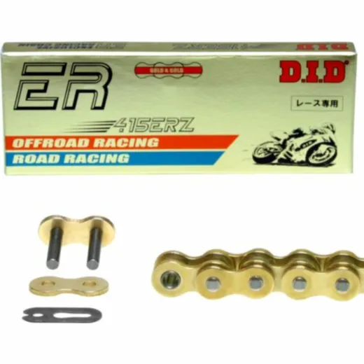 Roller Chain DID415ERG&G/122C Chain open with clip lock (RJ)