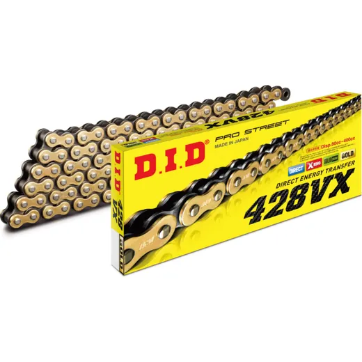 X-Ring Chain DID428VXG&B/120N Chain open with rivet lock (ZJ)