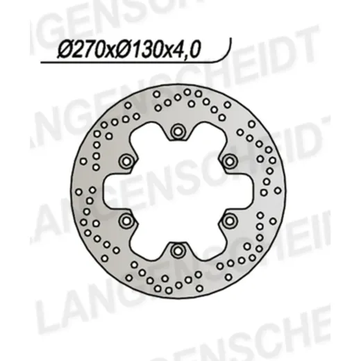 Bremsscheibe NG 0154 271 mm, starr (FXD) (Neu: NG170)