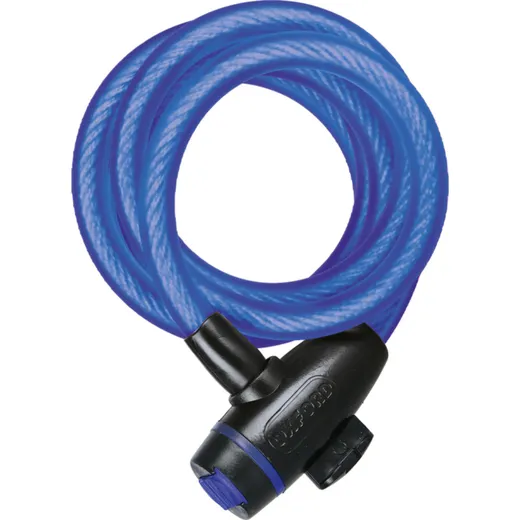 Cable Lock Kabelschloss Chrom 12mm x 1,8 Meter