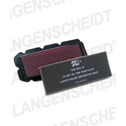 Luftfilter K&N HA-1596 für: HONDA GL1500 VALKYRIE 97-03