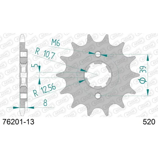 Ritzel AFAM 520 - 13Z 7620113