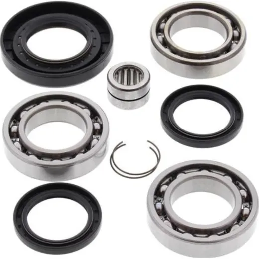 Differential Bearing + Seal Kit Rear for: Honda TRX420 FA Solid Axle 14-18