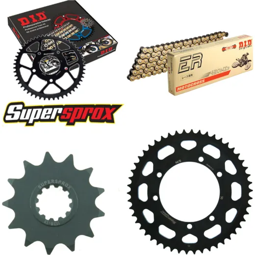 Kettensatz Stahl für: BETA RR50 Motard 02-07 13-50-126 DID420NZ3(G&B) Clip