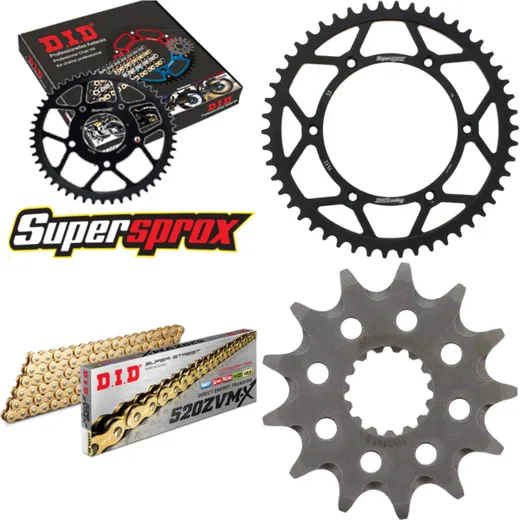 Chain Kit - Steel - for: BETA RR400 Enduro 12-15 13-50-114 DID520ZVM-X(G&G) endless
