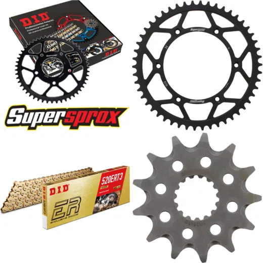 Chain Kit - Steel - for: BETA RR350 Enduro 12-12 13-50-114 DID520ERT2(G&G) Clip