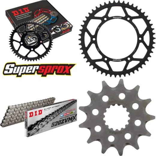 Chain Kit - Steel - for: BETA RR350 Enduro 12-12 13-50-114 DID520ZVM-X rivet