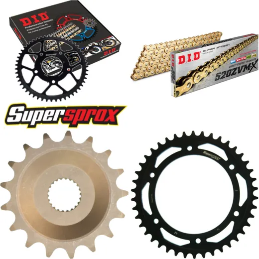 Chain Kit - Steel - for: APRILIA Pegaso 600 94-94 17-42-106 DID520ZVM-X(G&G) endless