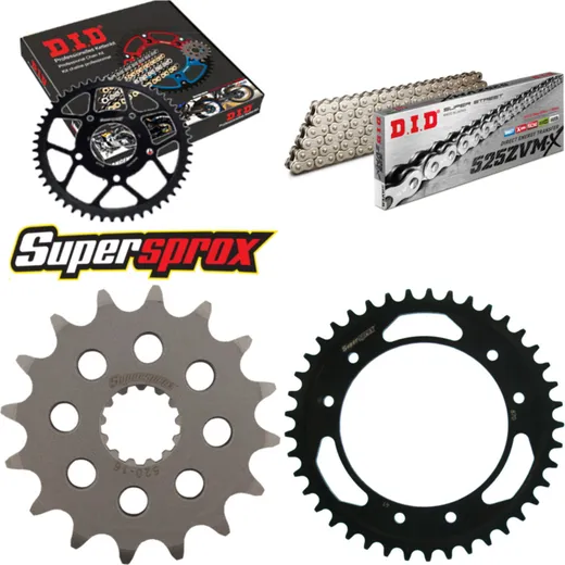 Chain Kit - Steel - for: CAGIVA Navigator 1000/Touring 00-01 16-41-108 DID525ZVM-X(S&S) endless