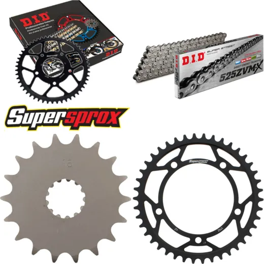 Kettensatz Stahl für: TRIUMPH Speedmaster 865 05-14 18-42-112 DID525ZVM-X Endlos