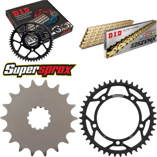 Chain Kit - Steel - for: TRIUMPH Speedmaster 865 05-14 18-42-112 DID525ZVM-X(G&G) rivet