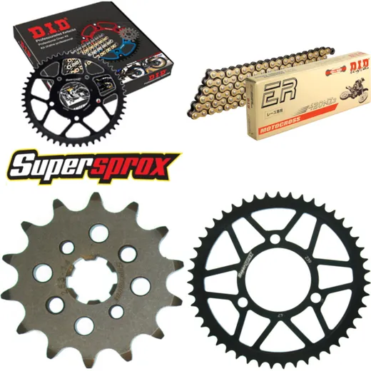 Chain Kit - Steel - for: HONDA MTX50 S [DE] 83-84 14-47-122 DID420NZ3(G&B) Clip
