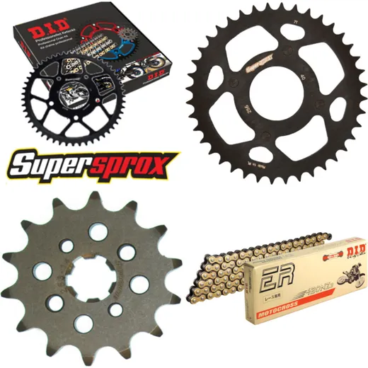 Chain Kit - Steel - for: HONDA ST50 DAX 78-87 14-38-090 DID420NZ3(G&B) Clip
