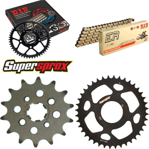 Chain Kit - Steel - for: HONDA ZB50 - Monkey 88-91 14-40-102 DID420NZ3(G&B) Clip
