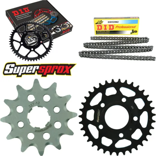 Chain Kit - Steel - for: HONDA NSR125 - 12-35-110 DID520NZ Clip