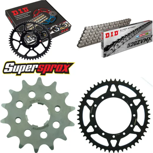 Chain Kit - Steel - for: HONDA CL250 SC 82-83 14-51-106 DID520ZVM-X endless