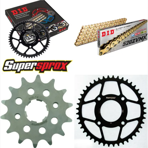 Chain Kit - Steel - for: HONDA CB250 RSA [4 x Ø10.5mm] 80-84 14-44-098 DID520ZVM-X(G&G) endless