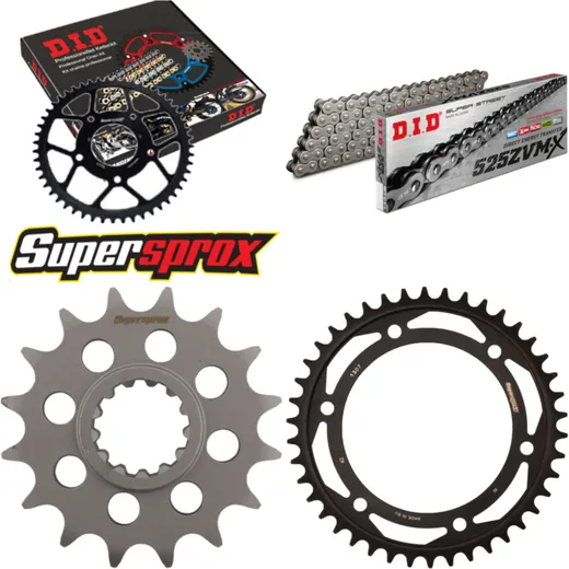 Chain Kit - Steel - for: HONDA CBR600 RR 03-06 16-42-112 DID525ZVM-X rivet