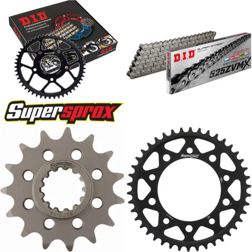 Chain Kit - Steel - for: HONDA CBR650 F/FA 14- 15-42-118 DID525ZVM-X endless