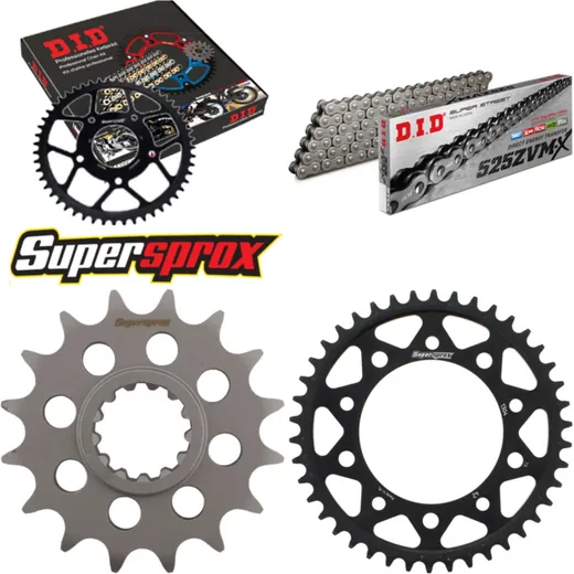 Chain Kit - Steel - for: HONDA CBF600 /N /S 08-13 16-42-124 DID525ZVM-X rivet