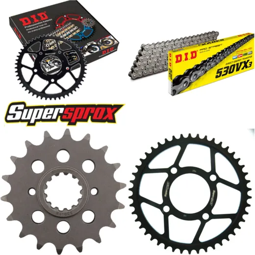 Chain Kit - Steel - for: HONDA CB750 K 80-82 18-46-108 DID530VX3 endless