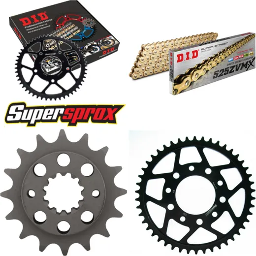 Chain Kit - Steel - for: HONDA XRV750 Africa Twin 90-92 16-46-124 DID525ZVM-X(G&G) endless