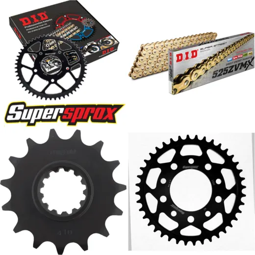 Chain Kit - Steel - for: HONDA CB750 Sevenfifty 92-03 15-40-112 DID525ZVM-X(G&G) rivet