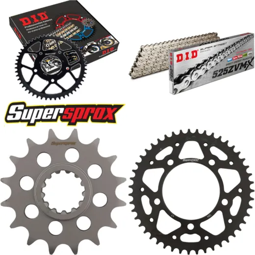 Chain Kit - Steel - for: HONDA XL1000 V Varadero 99-10/XL1000 16-47-112 DID525ZVM-X(S&S) endless