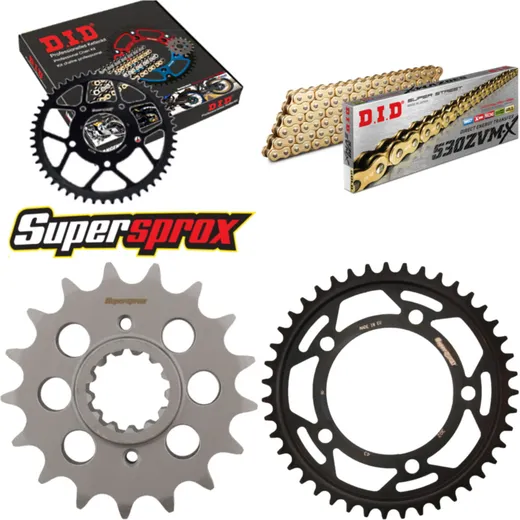 Chain Kit - Steel - for: HONDA X-11, CB1100 SF 00-03 17-43-110 DID530ZVM-X(G&G) endless