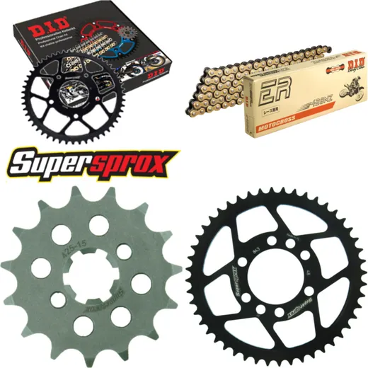 Chain Kit - Steel - for: YAMAHA DT80 LC1 81-84 15-48-120 DID428NZ(G&B) Clip