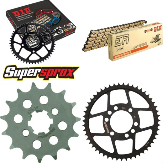 Chain Kit - Steel - for: YAMAHA DT80 LC2 85-94 15-51-126 DID428NZ(G&B) Clip