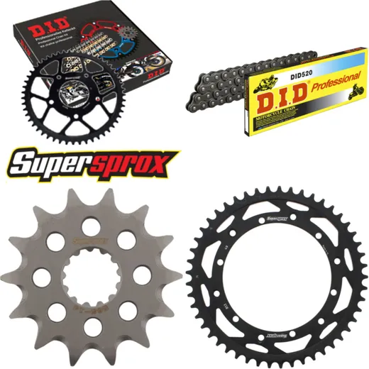 Chain Kit - Steel - for: YAMAHA YZ400 F 98-98 14-49-114 DID520 Clip