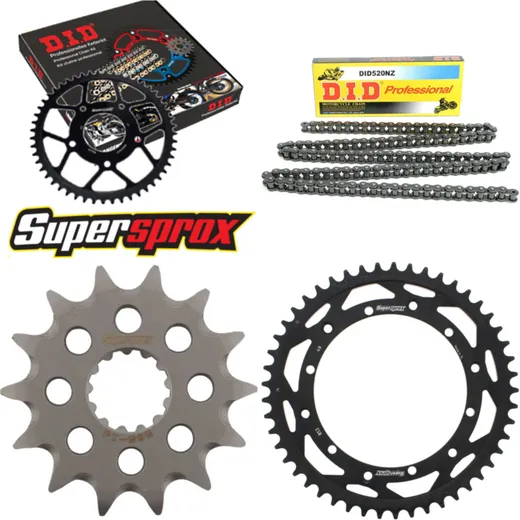 Chain Kit - Steel - for: YAMAHA YZ400 F 98-98 14-49-114 DID520NZ Clip
