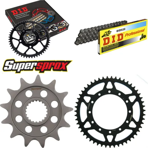 Chain Kit - Steel - for: YAMAHA YZ250 F 10-15 13-51-116 DID520 Clip