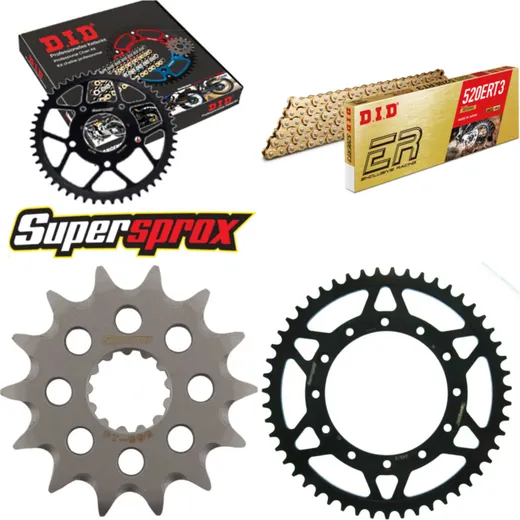 Chain Kit - Steel - for: YAMAHA YZ450 F 05-05 14-51-114 DID520ERT2(G&G) Clip