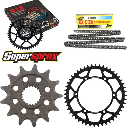 Chain Kit - Steel - for: KAWASAKI KX250 F 06-10 13-48-112 DID520NZ Clip