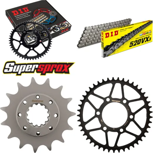 Chain Kit - Steel - for: KAWASAKI Z800 /ABS 13-15 15-45-114 DID520VX3 endless
