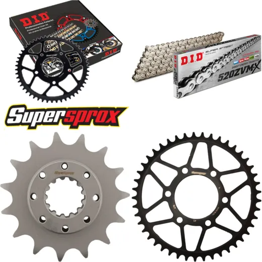 Chain Kit - Steel - for: KAWASAKI Z800 /ABS 13-15 15-45-114 DID520ZVM-X(S&S) rivet