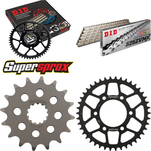 Chain Kit - Steel - for: KAWASAKI ZX-7 RR 750 96-02 16-42-108 DID525ZVM-X(S&S) endless