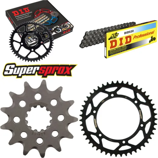 Chain Kit - Steel - for: HUSQVARNA TE510 07-10 13-47-116 DID520 Clip