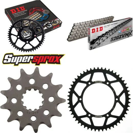 Chain Kit - Steel - for: HUSQVARNA TC610 98-98 13-52-120 DID520ZVM-X endless