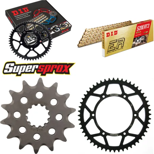 Chain Kit - Steel - for: HUSQVARNA TC610 99-00 14-52-120 DID520ERT2(G&G) Clip