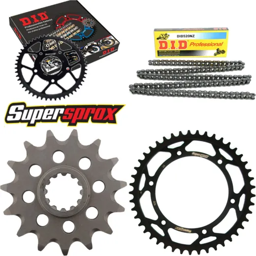 Chain Kit - Steel - for: HUSQVARNA SM610 98-00 15-45-120 DID520NZ Clip